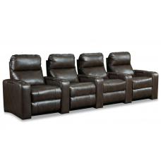 Кресло Реклайнер коричневое с электроприводом (cinema chair)